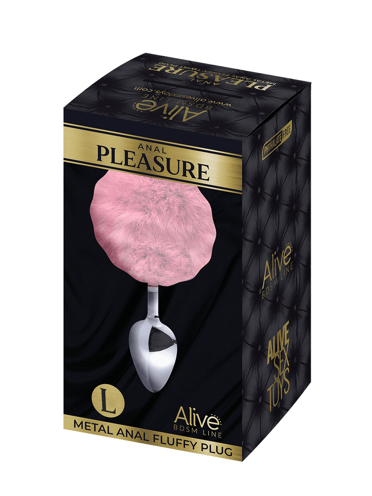 Adrien Lastic Alive Metal Anal Fluffy Plug