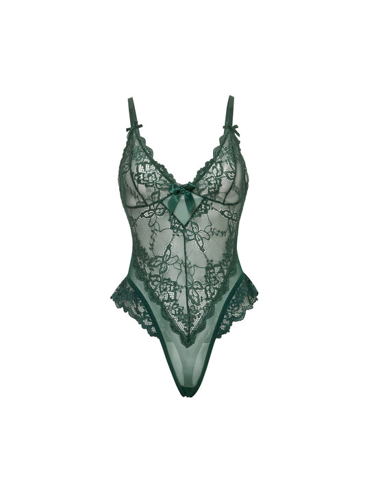 Oh La La Cheri - Valentine Teddy - Rainforest Green