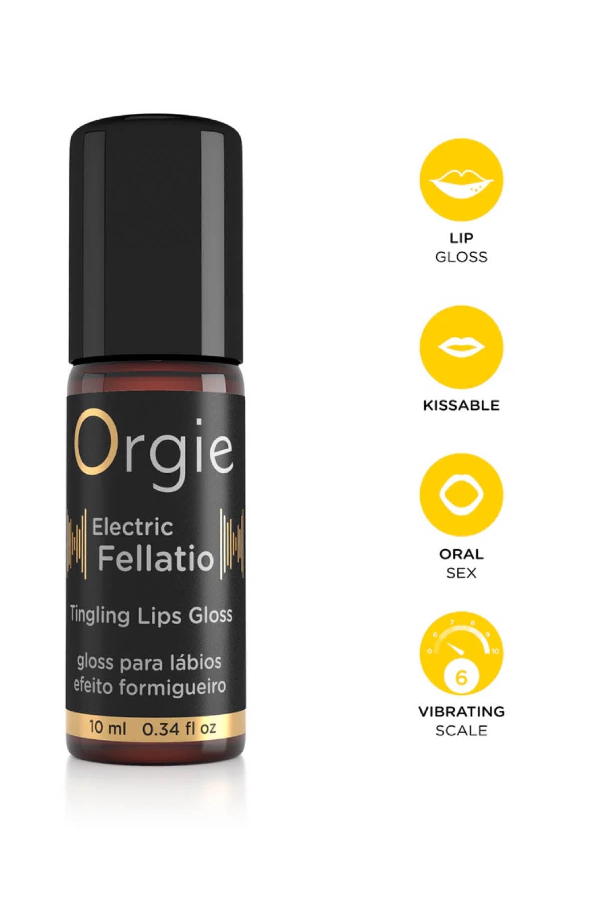 Orgie Electric Fellatio - Tingling Lip Gloss 10 ml