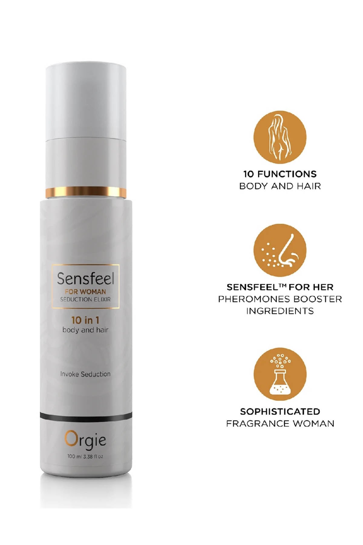 Orgie Sensfeel - Seduction Elixir Pheromone for Woman 100 ml