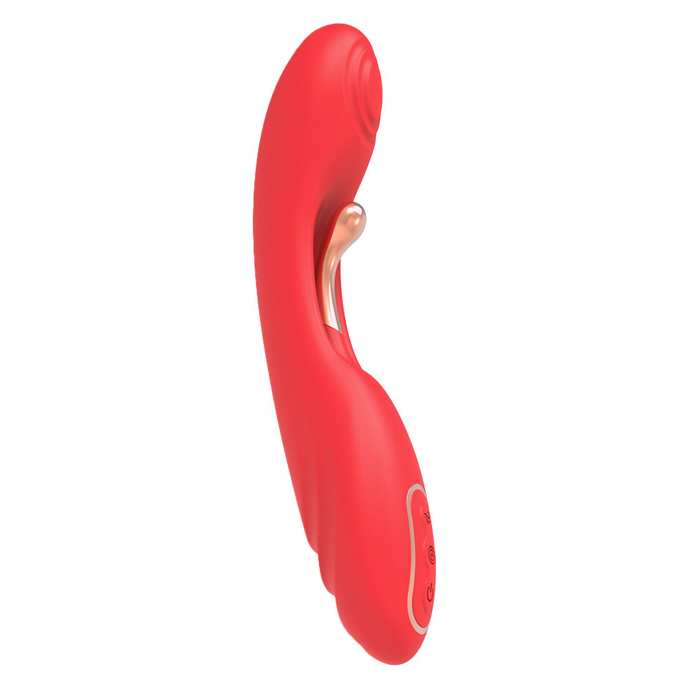 ‍Vamp The Slip N' Slide Gyrating & Vibrating Tip Dildo (Discount)