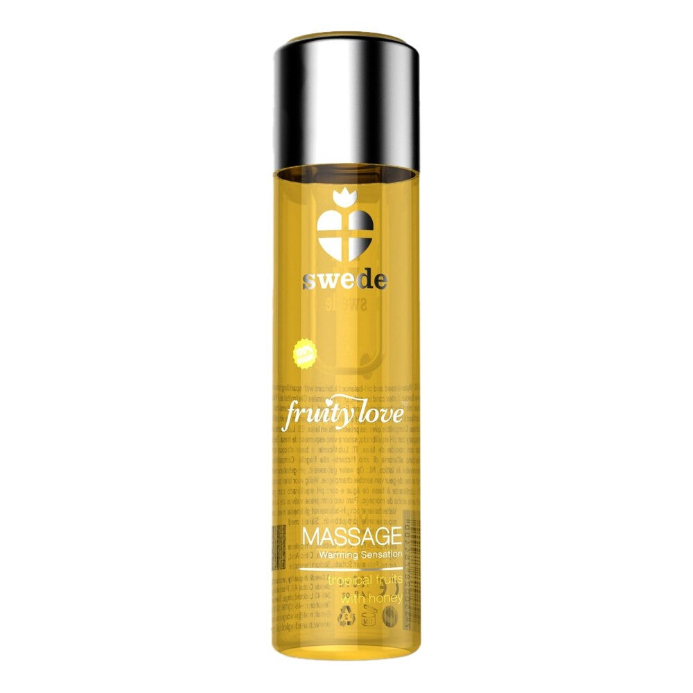 Olio Massaggio Riscaldante Miele e Tropical Fruit
