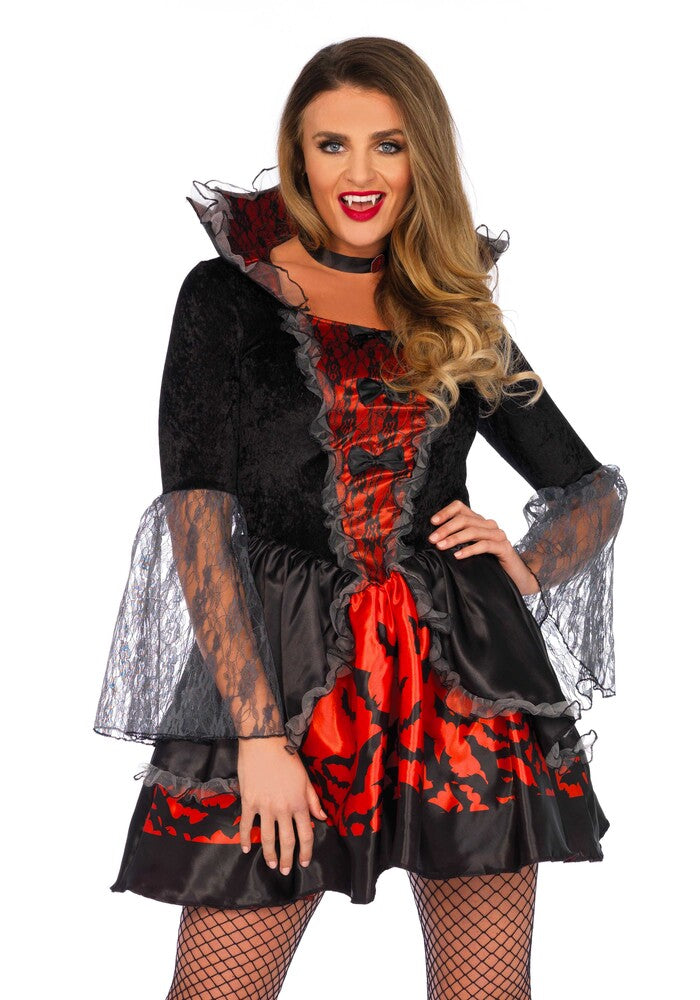 Costume Vampira Sexy Deadly Dark