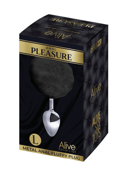 Adrien Lastic Alive Metal Anal Fluffy Plug