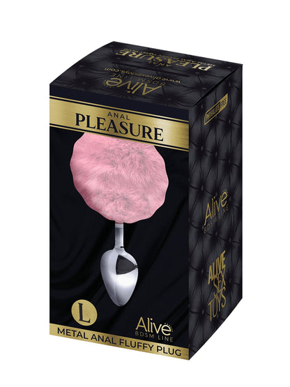 Adrien Lastic Alive Metal Anal Fluffy Plug