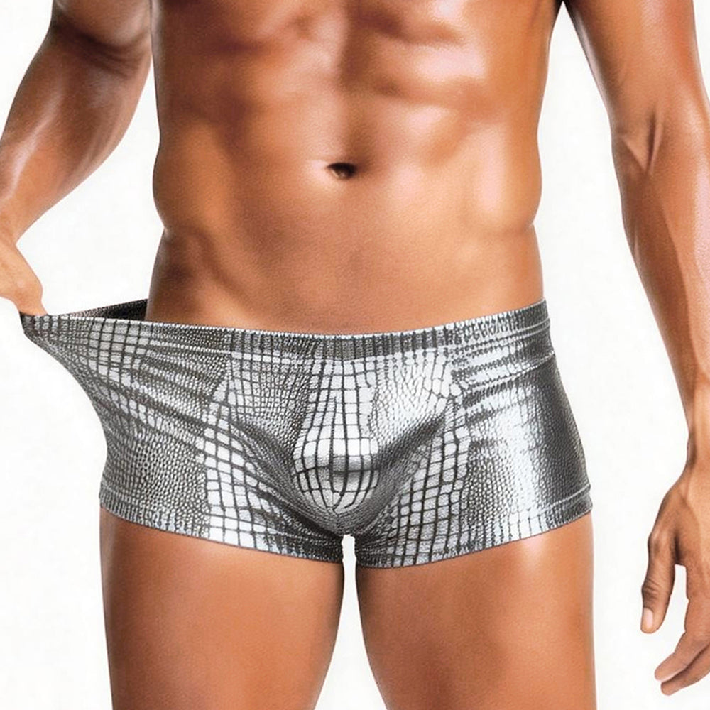 Cerise Men's Snakeskin Mini Boxer Shorts