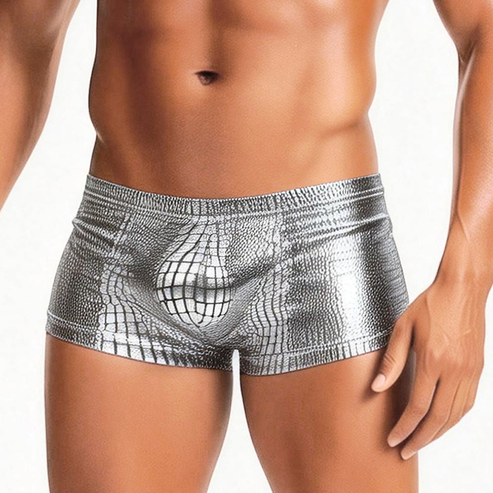 Cerise Men's Snakeskin Mini Boxer Shorts