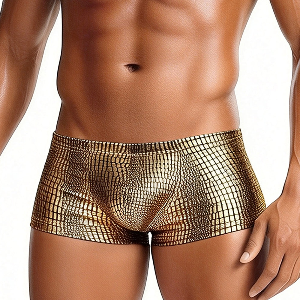 Cerise Men's Snakeskin Mini Boxer Shorts