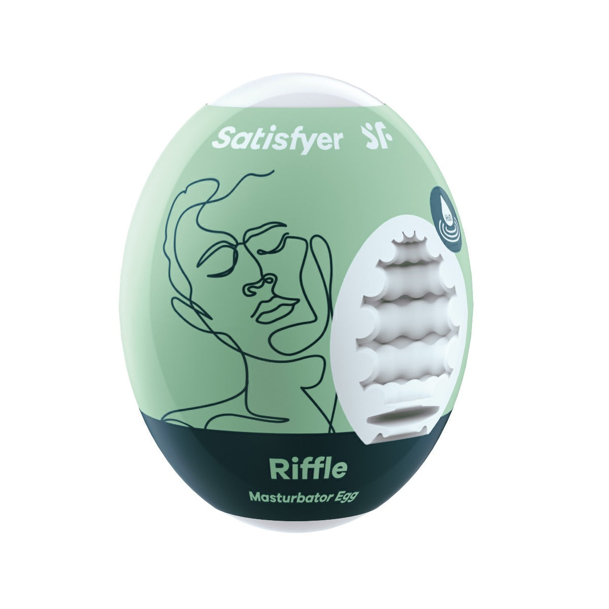 Satisfyer Masturbator Egg Single - Riffle