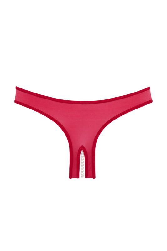 Oh La La Cheri - Paradise Panty - 3X/4X - Red