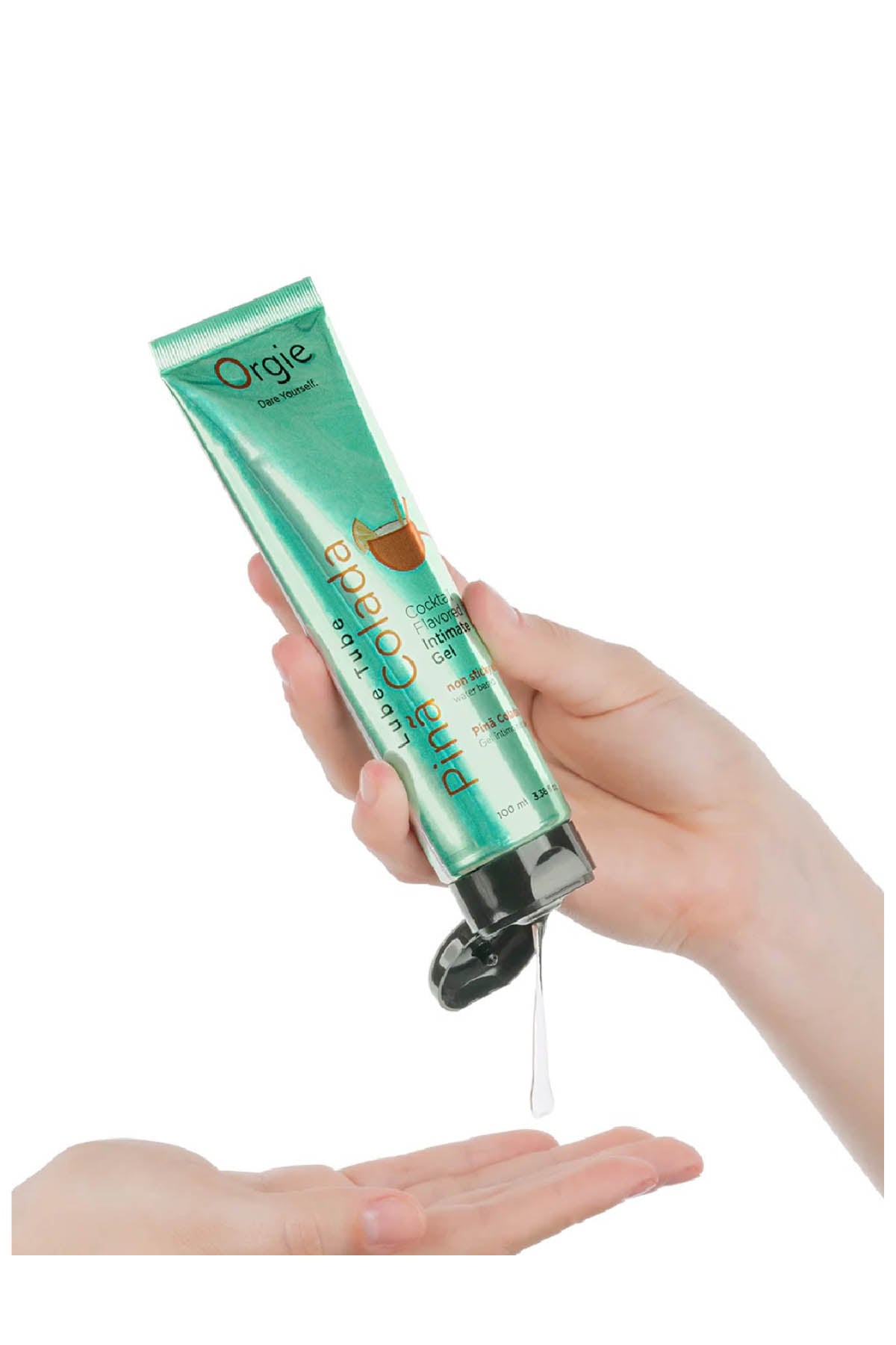 Orgie Lube Tube Cocktail - Pina Colada Flavoured Lubricant