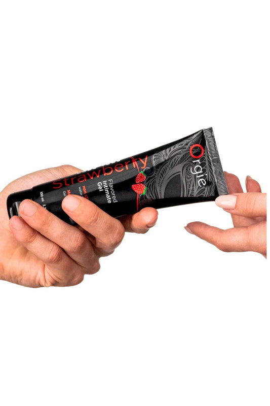 Orgie Lube Tube - Strawberry 100 ml