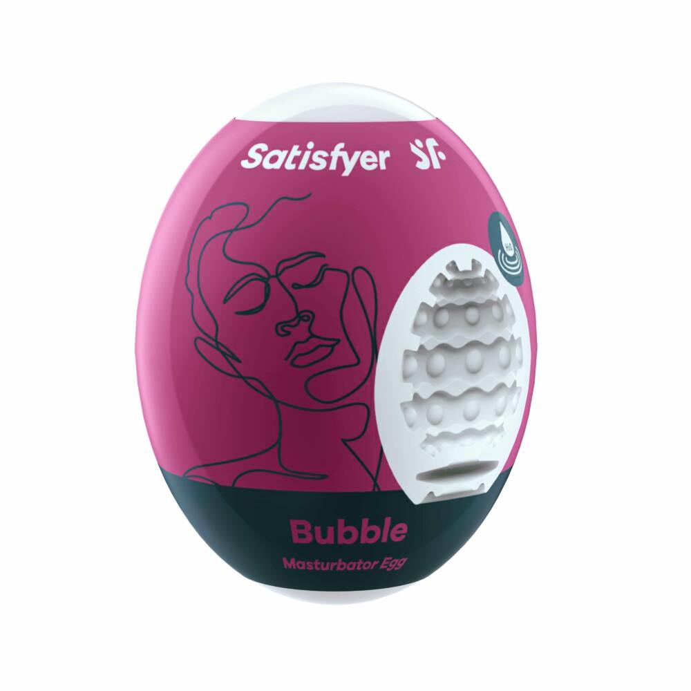 Satisfyer Masturbator Egg Single - Bubble