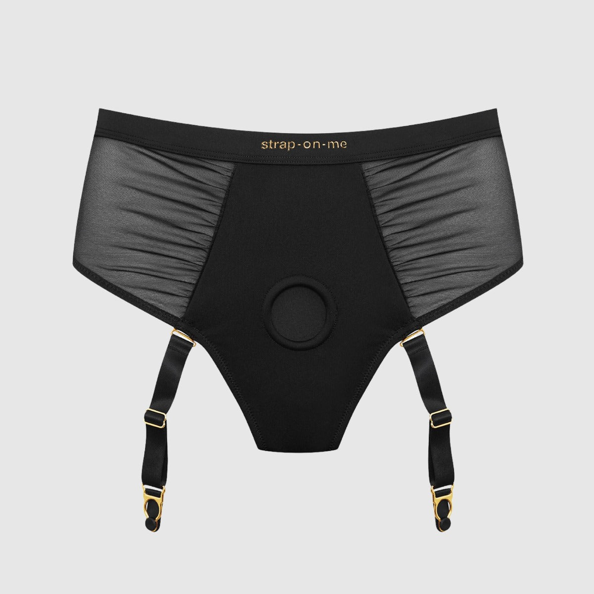 Strap On Me - Harness Lingerie Idylle - Black